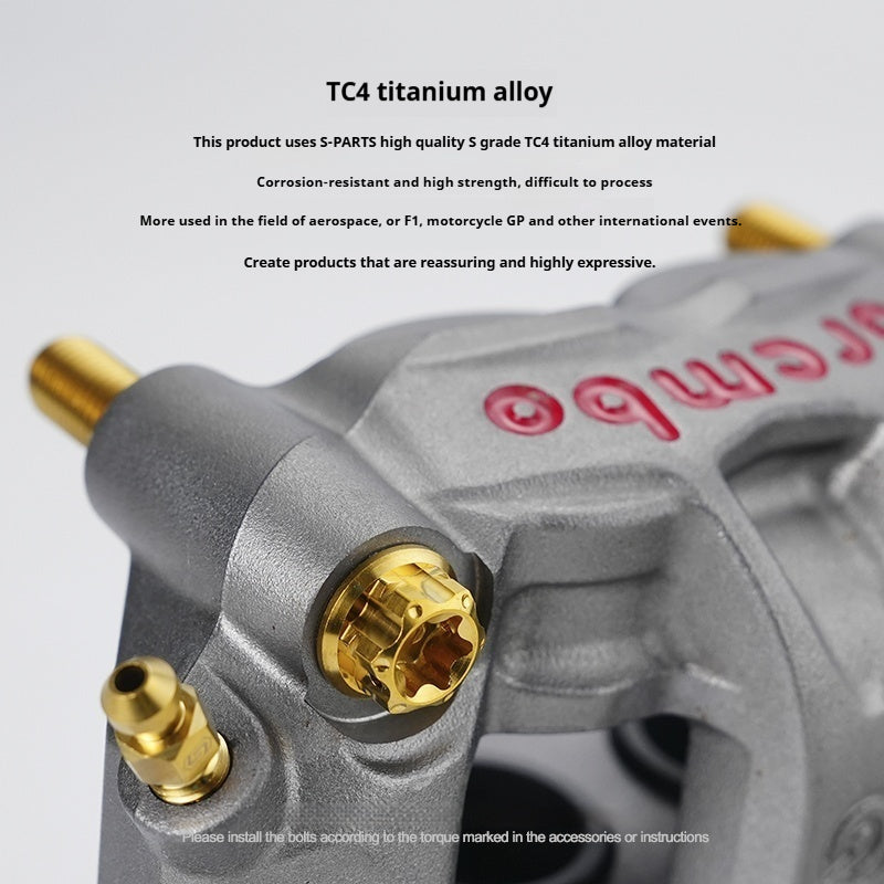 SPARTS  Titanium Caliper Bolts for BREMBO M50