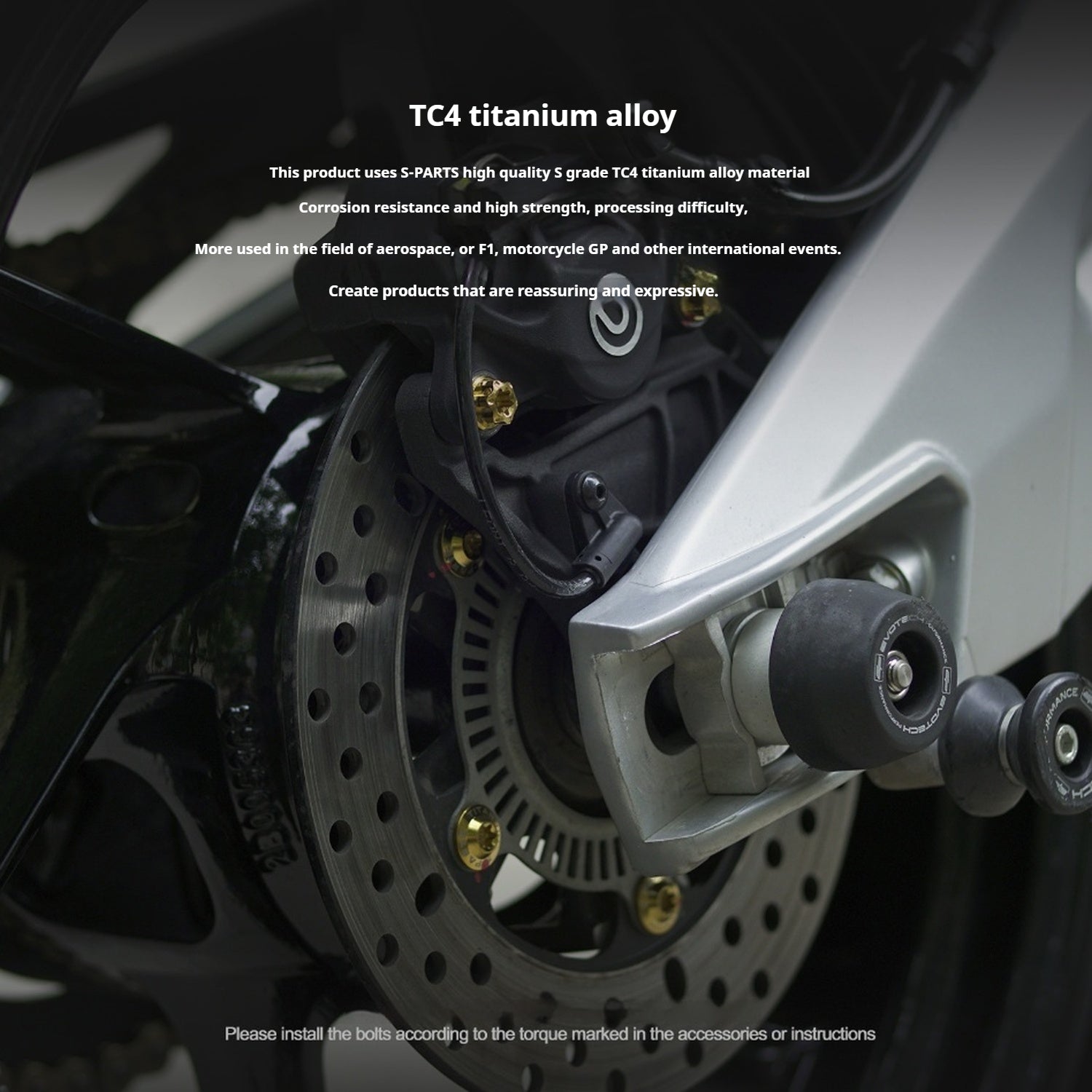 SPARTS Titanium Bolt Kit for Aprilia RS660 2021 – CNC Titanium Upgrade Kit