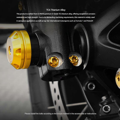 S-PARTS Premium Titanium Engine & Exhaust Bolt Kit for BMW R nineT