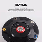 SPARTS Titanium Rizoma Fuel Tank Cap Bolt Kit for Ducati V4 V4S Streetfighter – Custom Upgrade Kit