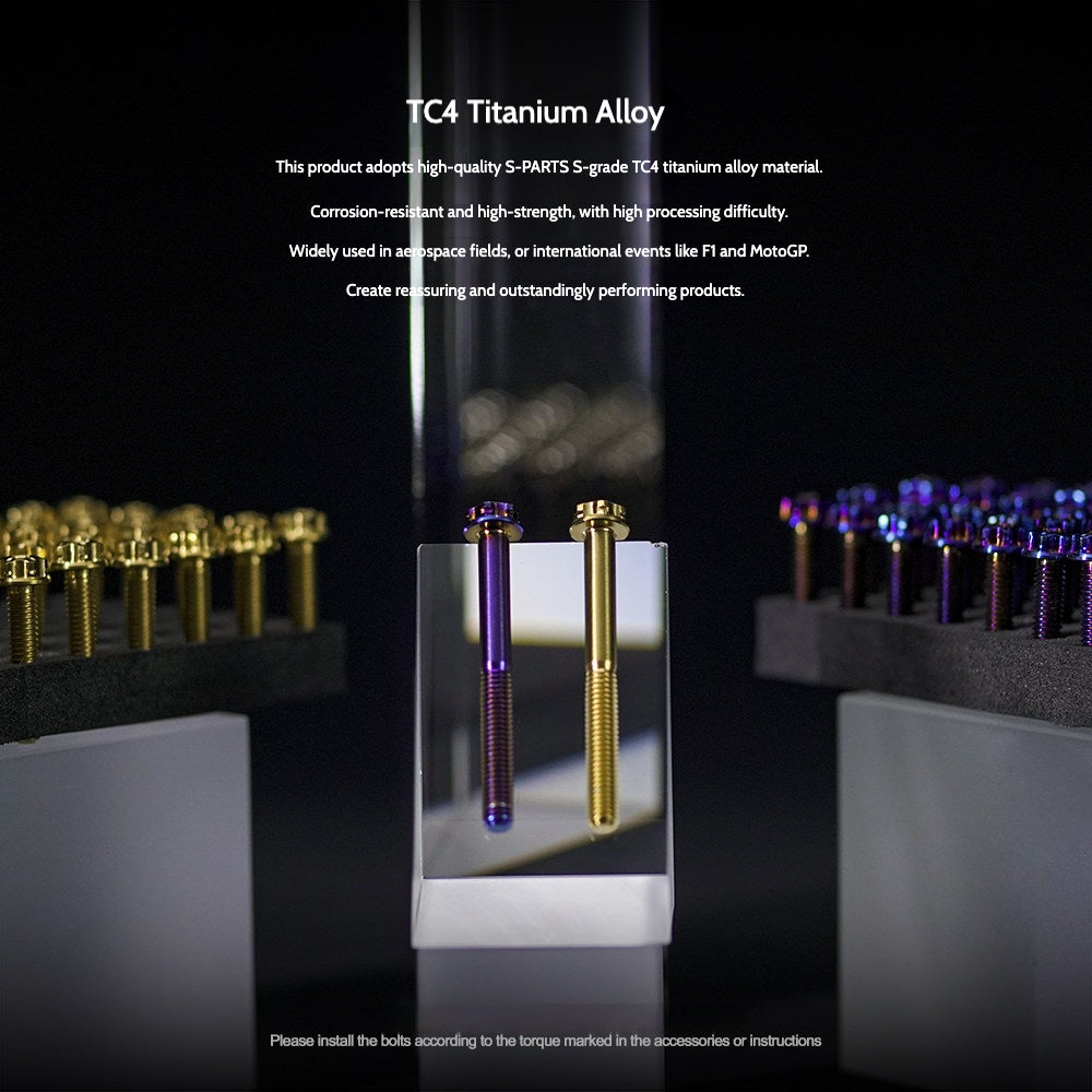 SPARTS Triumph Tiger 900 Rally Pro (2020–2023) Motorcycle Modified Titanium Alloy Bolts