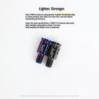 S-PARTS M10 to M10 Titanium Forward & Reverse Thread Motorcycle Mirror Adapter Bolt Upgrade