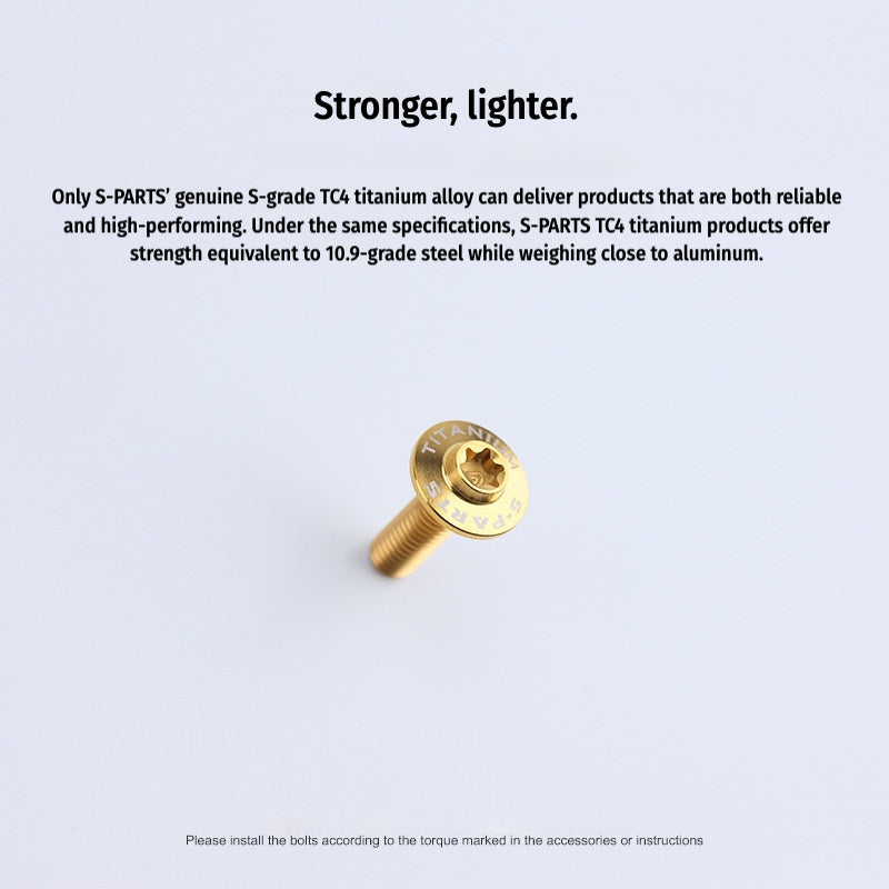 SPARTS TC4 Titanium Bolts for BMW S1000RR  Windshield