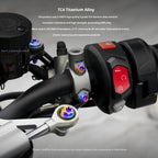 SPARTS Titanium Screw Set for Triumph Street Triple RS –CNC Titanium Upgrade Kit