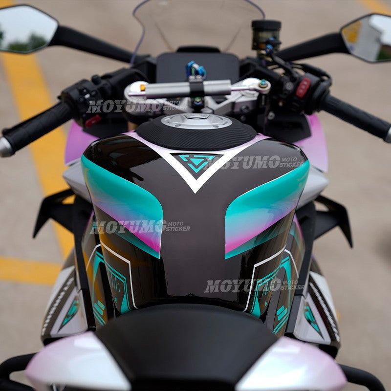 CFMOTO 450SR / 450SR-R 2022–2024 Full Motorcycle Decal Kit PVC Fairing Graphics Stickers