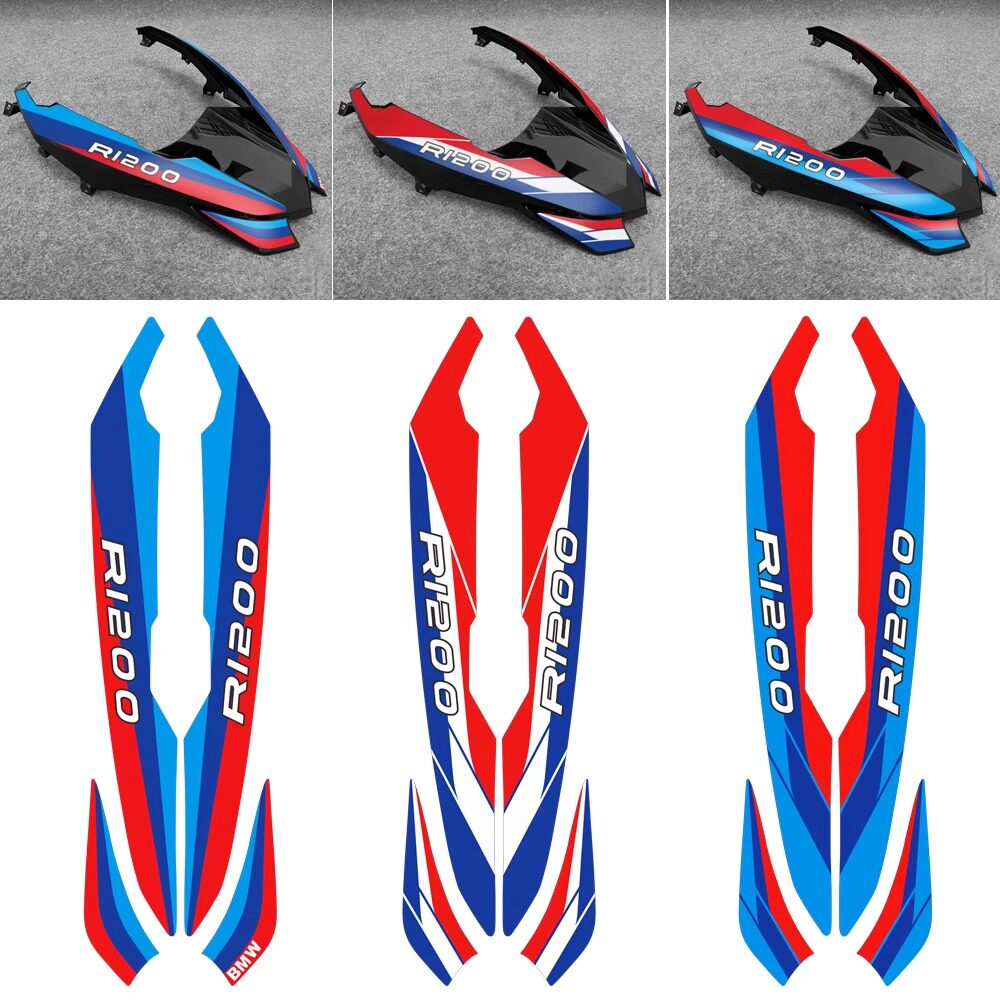 BMW R1200GS (2013–2017) Beak Decal Sticker Front Fairing Graphics Livery Wrap Waterproof Motorcycle Styling Kit