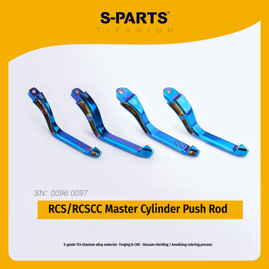 SPARTS Titanium Alloy Brake Master Cylinder Push Rod (RCS / RCSCC Compatible)
