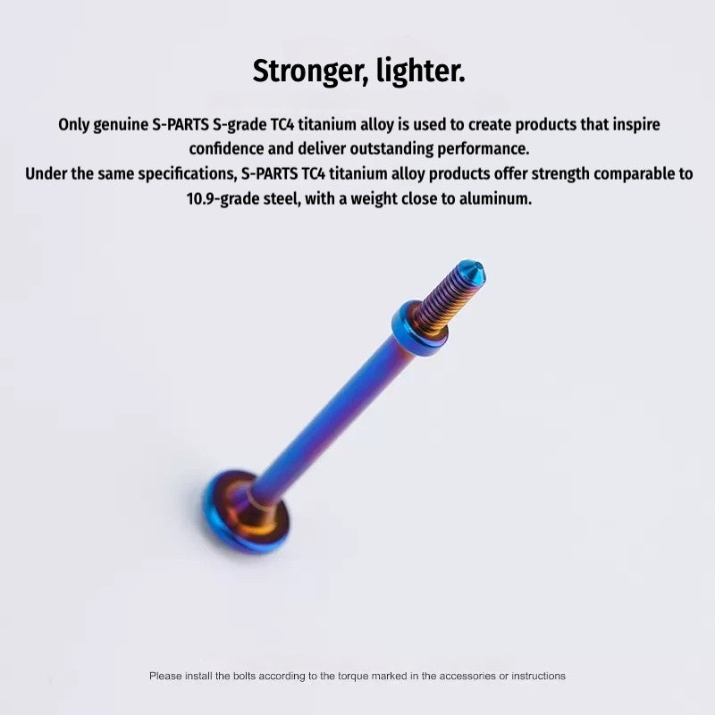 SPARTS TC4 Titanium Cylinder Head Bolts for BMW Boxer Engine