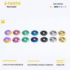 SPARTS M6/M8/M10 Titanium Rotor Washers – Electric & Motorcycle Upgrade