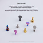 SPARTS Titanium Rear Sprocket Fixing Bolts for KTM 1290 ADV – Custom Upgrade Kit