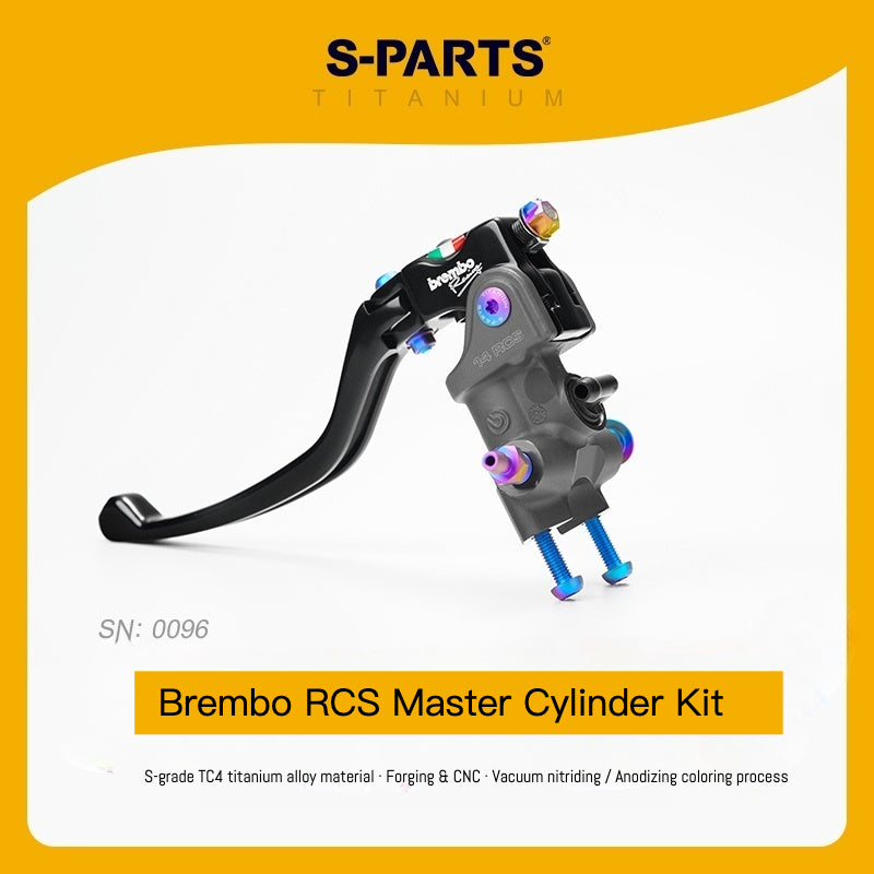 SPARTS Titanium Bolt Kit for Brembo RCS Master Cylinder