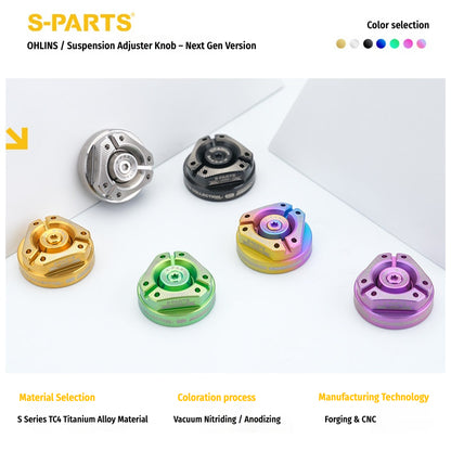SPARTS Ohlins Suspension Adjuster Knob | Next-Generation