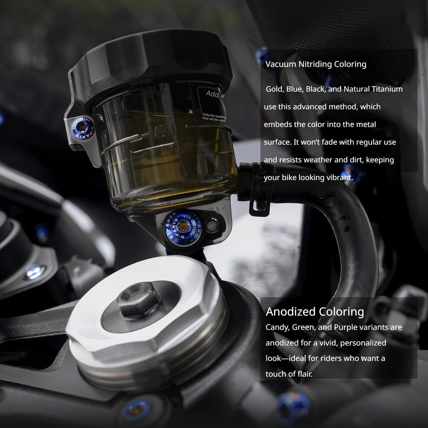 SPARTS | BMW S1000RR Titanium Bolt Upgrade Kit