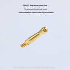 SPARTS Titanium Side Stand Auxiliary Pin for Ducati – Custom Color & CNC Titanium Support Pin