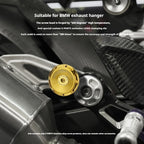 SPARTS Titanium Alloy Exhaust Hanger / Washer Bolt Kit – Universal for BMW Motorcycles