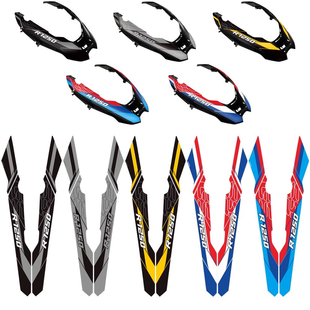 BMW R1250GS (2019–2022) Beak Decal Sticker Front Fairing Graphics Livery Wrap Waterproof Motorcycle Styling Kit