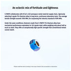 SPARTS Hex Nylon Lock Titanium Nuts – Motorcycle & Car Upgrade Fasteners