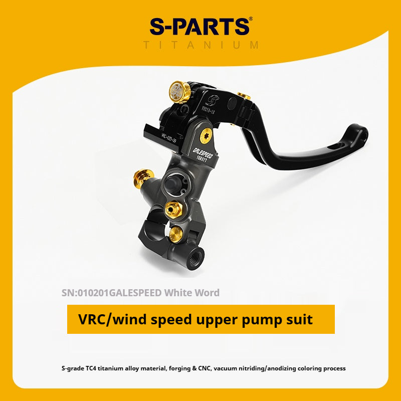 SPARTS Titanium GALESPEED VRC Master Cylinder Screw Kit｜Motorcycle Upgrade