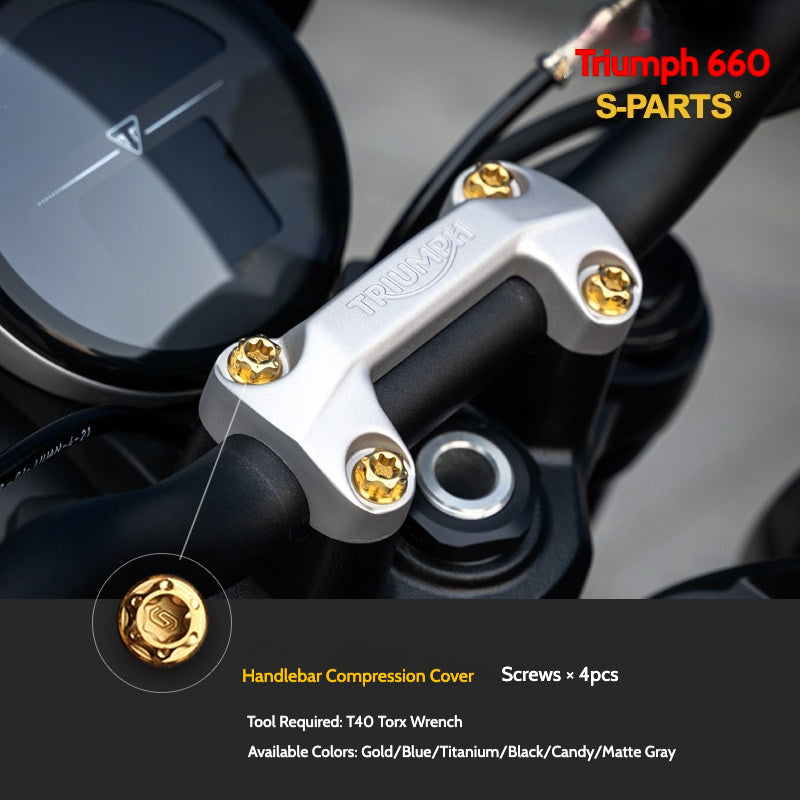 SPARTS Titanium Fastener Bolts for Triumph Trident 660 Motorcycle Modification
