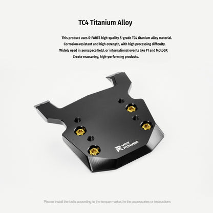 SPARTS Titanium Handlebar Bolt Kit for Yamaha XMAX 300 | VRX CNC Handlebar | TC4 Grade 5