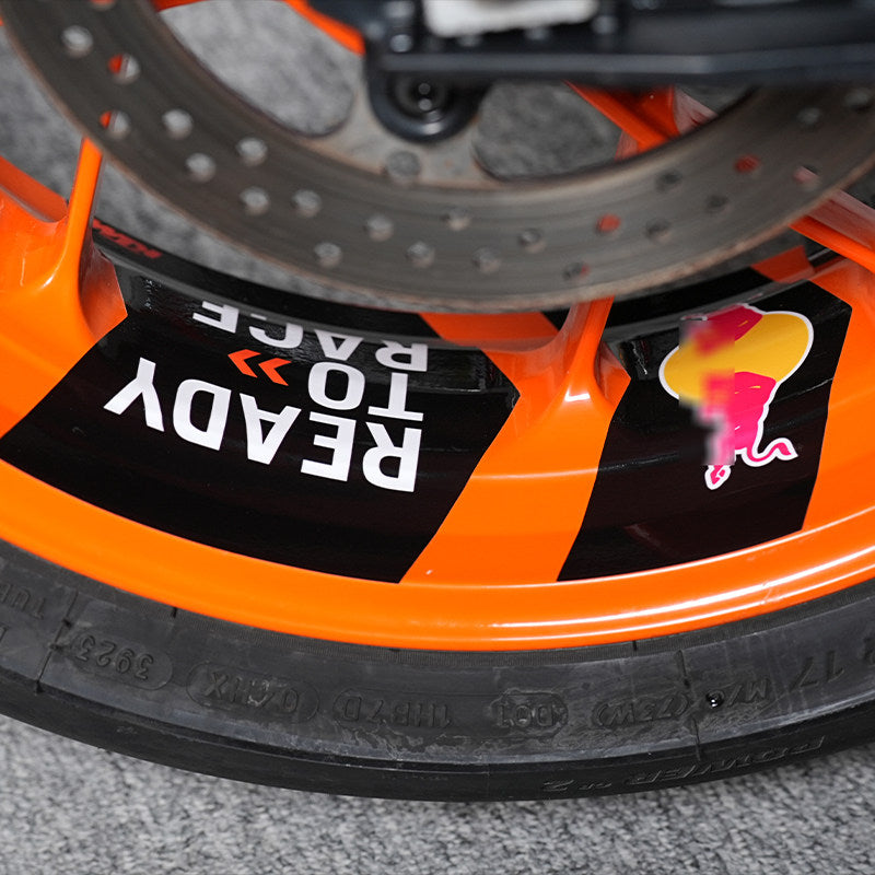 KTM 790 Duke Wheel Rim Decals – Waterproof Protective Stickers and Motorcycle Styling Accessories