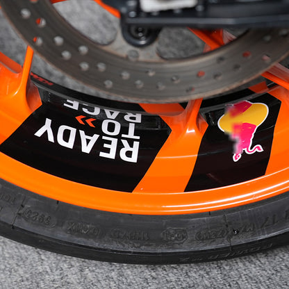 KTM 790 Duke Wheel Rim Decals – Waterproof Protective Stickers and Motorcycle Styling Accessories