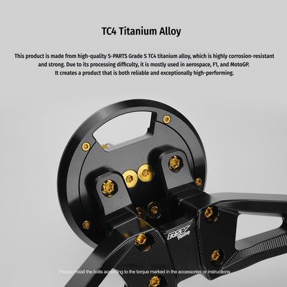 SPARTS RSV NMAX155 Handlebar Conversion Titanium Bolt Upgrade Fastener Kit
