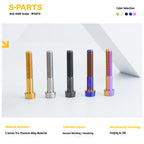 SPARTS M10 D19 P1.5 Titanium Security Bolt – Brake Caliper Locking Screw for Motorcycle