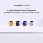 S-PARTS H5 / H20 TC4 Titanium Brake Caliper Spacers for Ducati V4 / V4S / Streetfighter (M10)