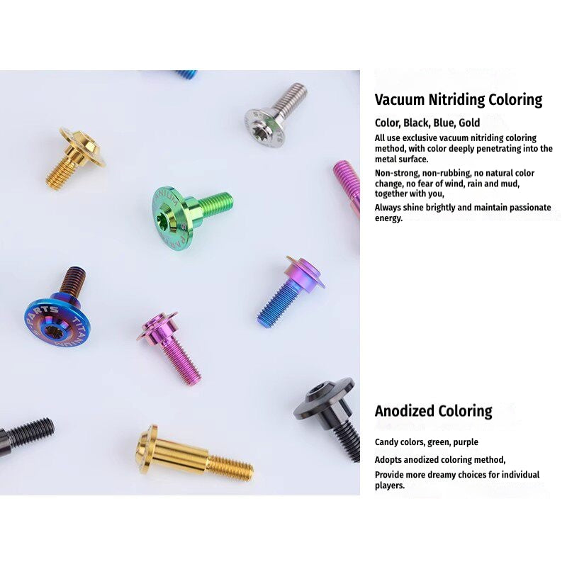 SPARTS M5 Titanium Button Head Shoulder Bolt