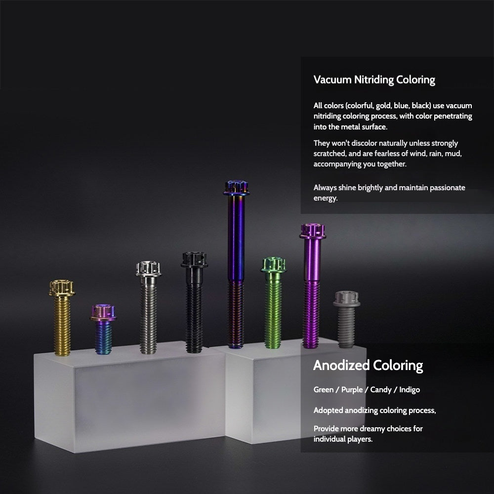 SPARTS Triumph Tiger 900 Rally Pro (2020–2023) Motorcycle Modified Titanium Alloy Bolts