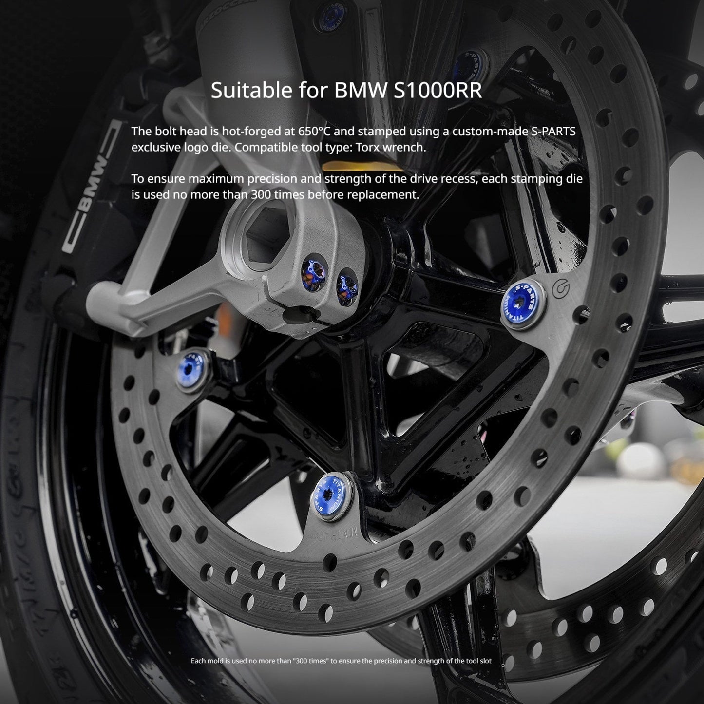 SPARTS | BMW S1000RR Titanium Bolt Upgrade Kit