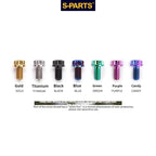 S-PARTS STAN M8 A3 Series Titanium Bolts – Standard Head TC4 Fasteners for Motorcycle & E-Motorcycle