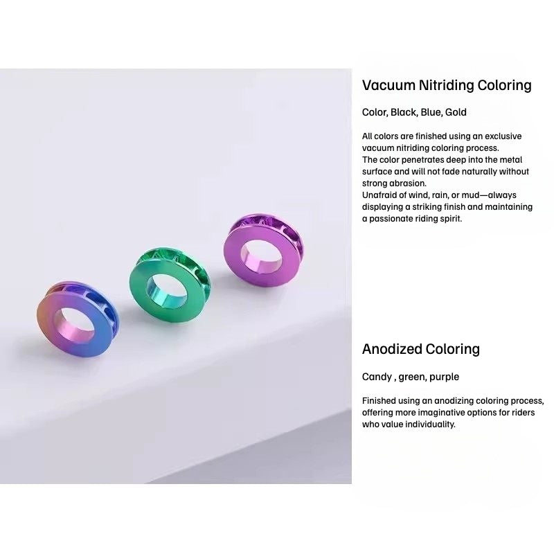 S-PARTS H5 / H20 TC4 Titanium Brake Caliper Spacers for Ducati V4 / V4S / Streetfighter (M10)