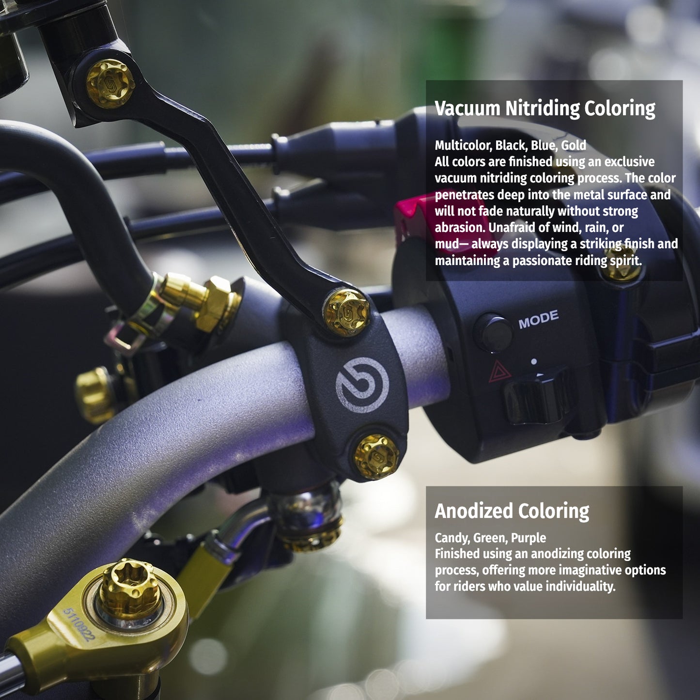 SPARTS Yamaha MT-09 Titanium Bolt Kit | TC4 Grade Motorcycle Fasteners