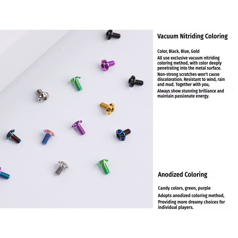 SPARTS Titanium Visor Mechanism Screws for SHOEI Z7\Z8\X14\GTAIR\GTAIR2