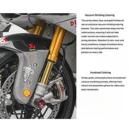 S-PARTS Titanium  Fastener Kit  Bodywork/Subframe and Exhaust for Ducati Panigale V4 S 2025