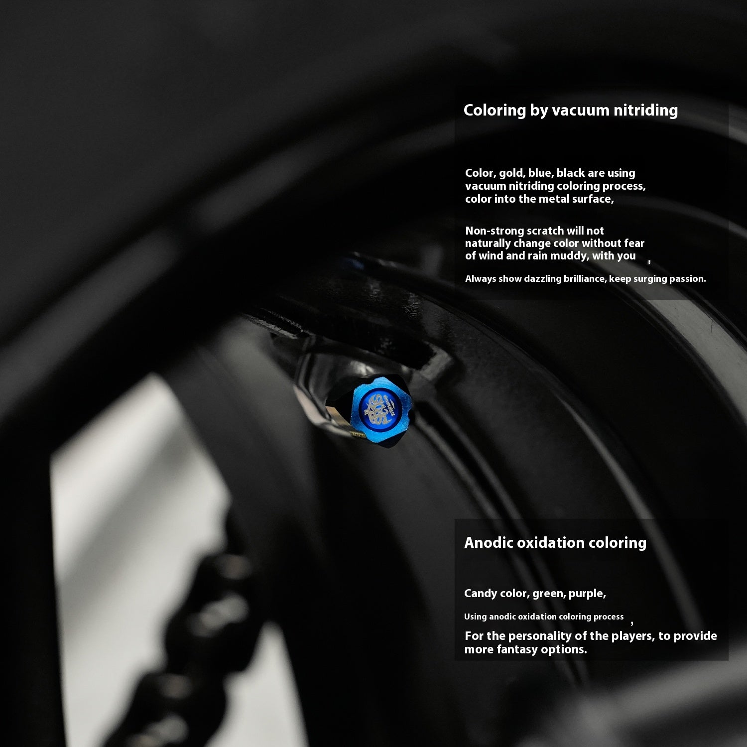 SPARTS Titanium Bolt Kit for Kawasaki ZX-4RR 2023 – Custom Candy Color & CNC Titanium Upgrade Kit- 2/2