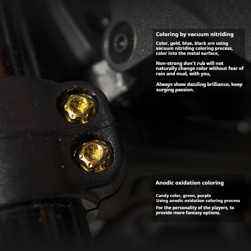 SPARTS Stan KTM DUKE 390 Dedicated · TC4 Titanium Full Motorcycle Bolt Kit