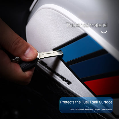 BMW S1000RR 2022 2026 Thick Rubber Tank Pad Non Slip Scratch Resistant Fishbone Tank Protector