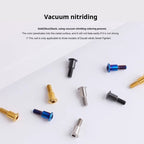 SPARTS Titanium Rizoma Fuel Tank Cap Bolt Kit for Ducati V4 V4S Streetfighter – Custom Upgrade Kit