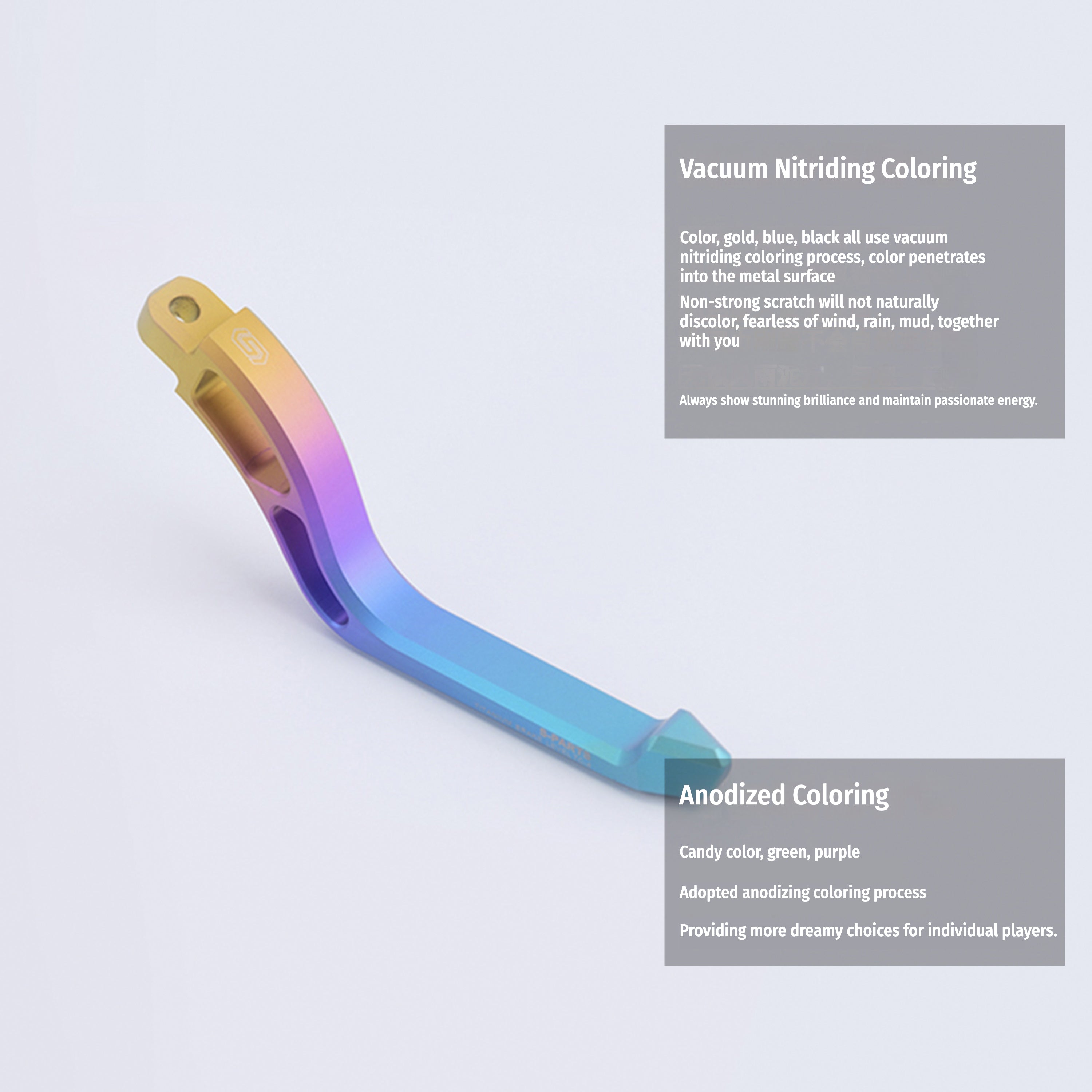 SPARTS Titanium Alloy Brake Master Cylinder Push Rod (RCS / RCSCC Compatible)