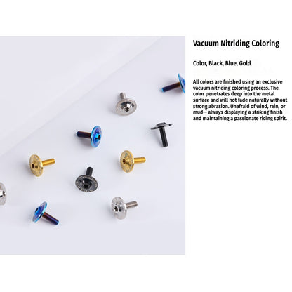 SPARTS Ducati Titanium Seat Bolt M6×20 | TC4 Grade 5 | Lightweight Motorcycle Upgrade