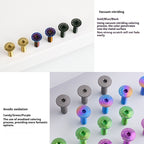 SPARTS Titanium M8*27 Front Brake Disc Bolts for BMW 1200 1250 and Water Bird – Custom Upgrade Kit