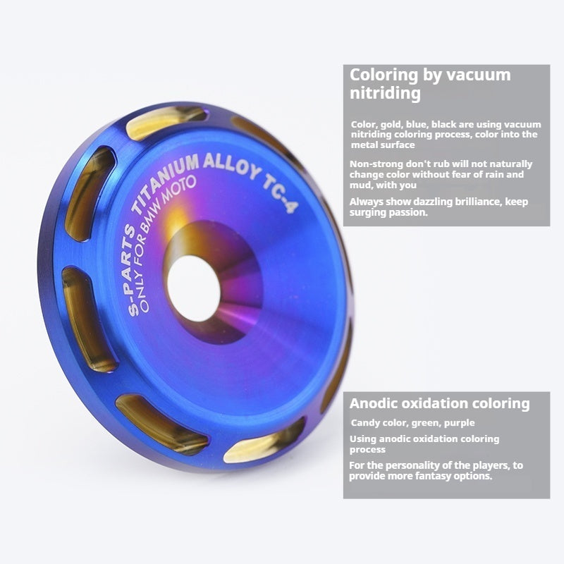 SPARTS Titanium Alloy Exhaust Hanger / Washer Bolt Kit – Universal for BMW Motorcycles