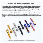 SPARTS M10 D19 P1.5 Titanium Security Bolt – Brake Caliper Locking Screw for Motorcycle