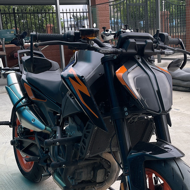 KTM 790 Duke / 890 Duke Full Graphics Kit – Glossy PVC Body Decals and Scratch-Resistant Stickers