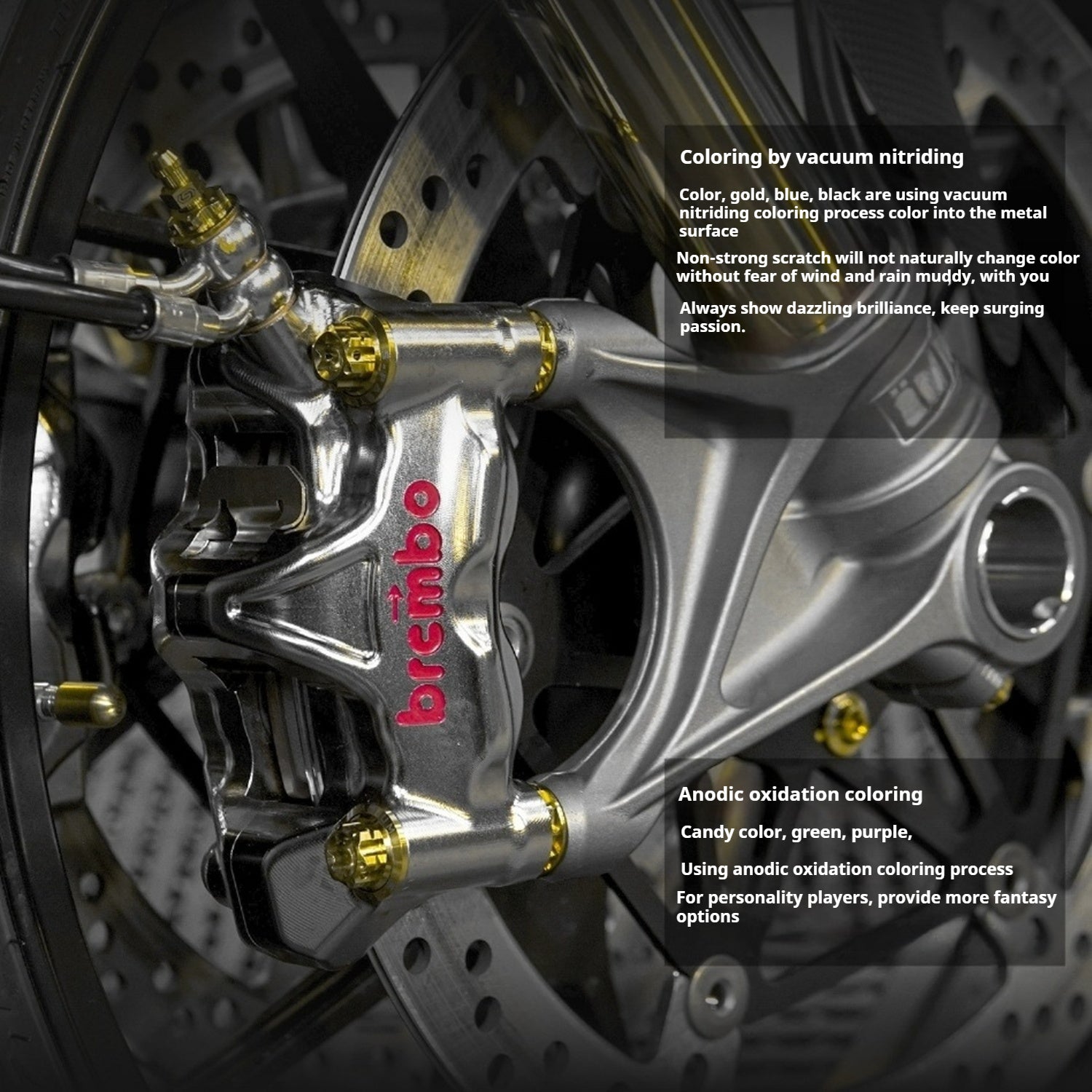 SPARTS Titanium Bolt Kit for Ducati Streetfighter V4S – Candy Color Upgrade