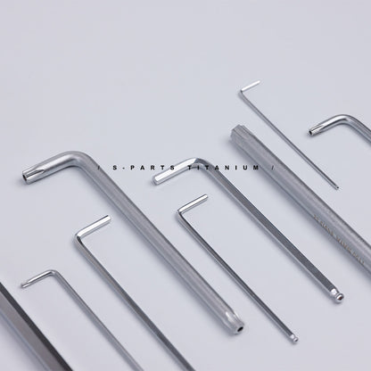 SPARTS SATA Stainless Steel Hex & Torx Wrenches – Precision Tool Set for Motorcycle & Automotive Use
