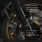 SPARTS Titanium Bolt Kit for 2021 Yamaha XMAX 300 Motorcycle Upgrade